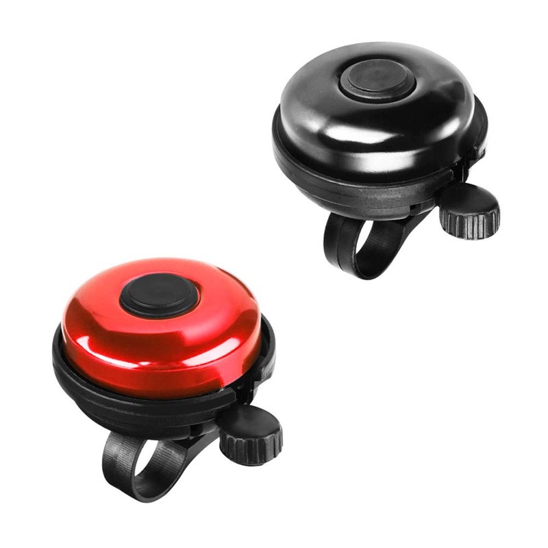 Accmor Classic Bike Bell, Aluminum Bicycle Bell, Loud Crisp Clear Sound Bicycle Bike Bell for Adults Kids - Image 1